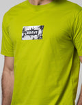 d&f T-Shirt Sj "Brave" Lemon Green