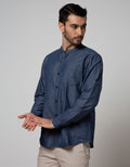 d&f Kemeja Koko Long Sleeve Std Chambray