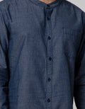 d&f Kemeja Koko Long Sleeve Std Chambray