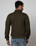 d&f Jacket Cvc High Collar W/ Snap Button