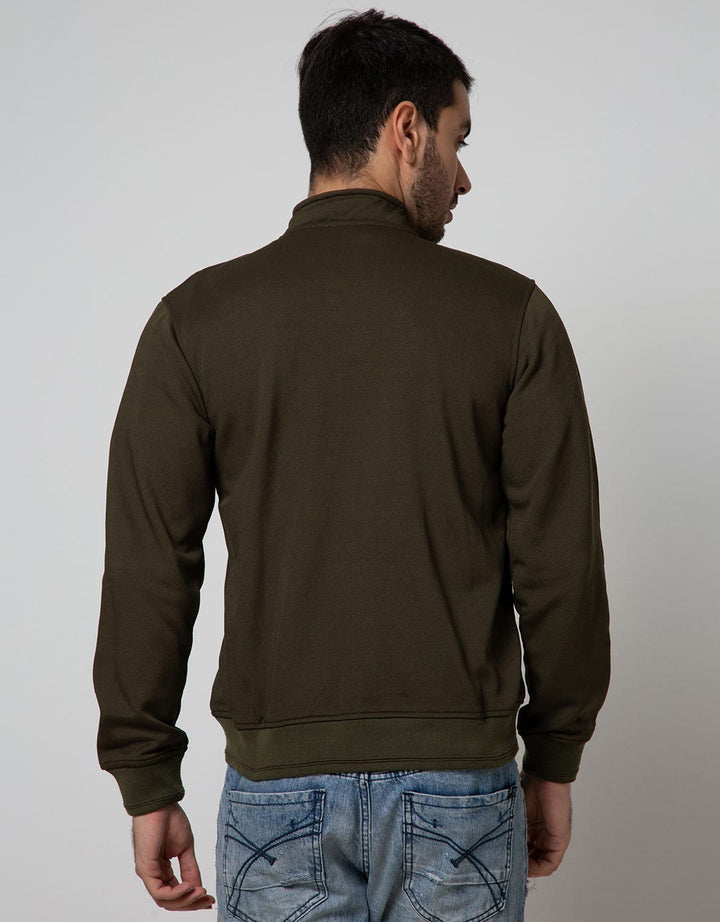 d&f Jacket Cvc High Collar W/ Snap Button
