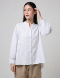 Point One Girl Fanny White Blouse