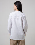 Point One Girl Fanny White Blouse