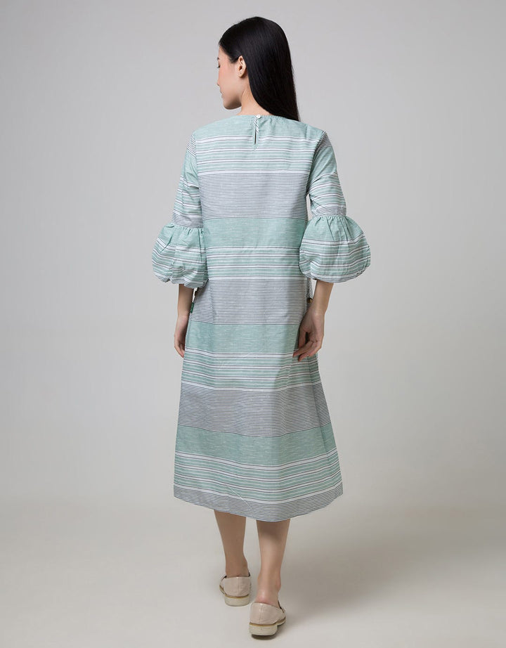 Point One Girl 3/4 Mikha Stripe Dress