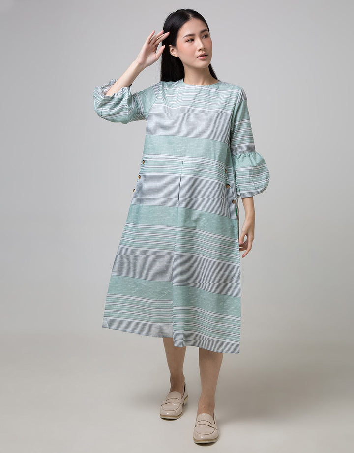 Point One Girl 3/4 Mikha Stripe Dress