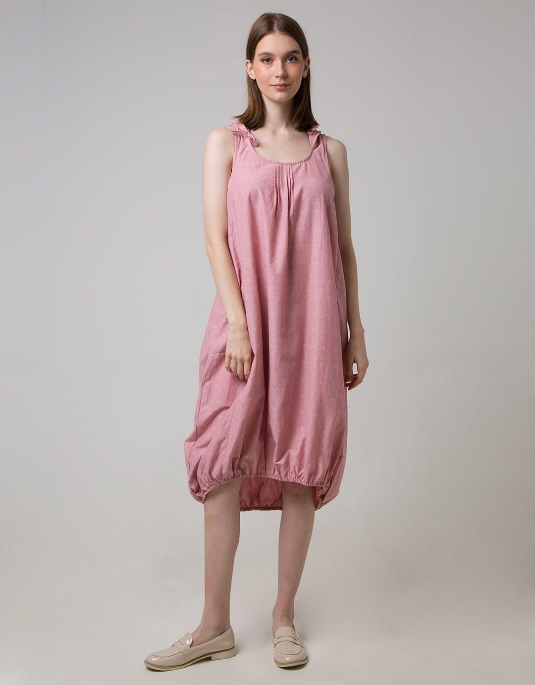 Point One Girl Raisa Overall Hoodie Pink
