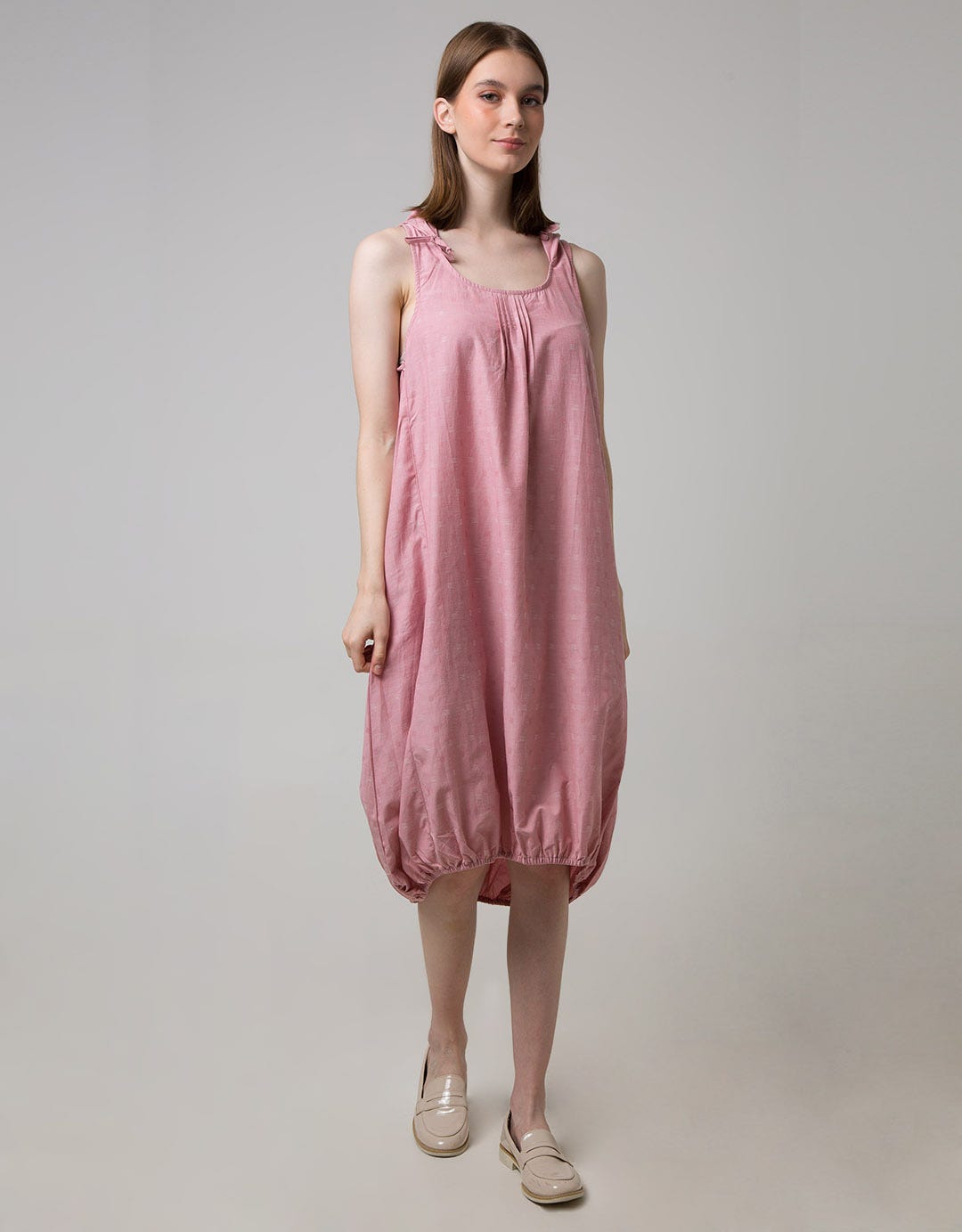 Point One Girl Raisa Overall Hoodie Pink
