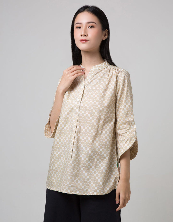 Point One Girl Natasha Polkadot Blouse