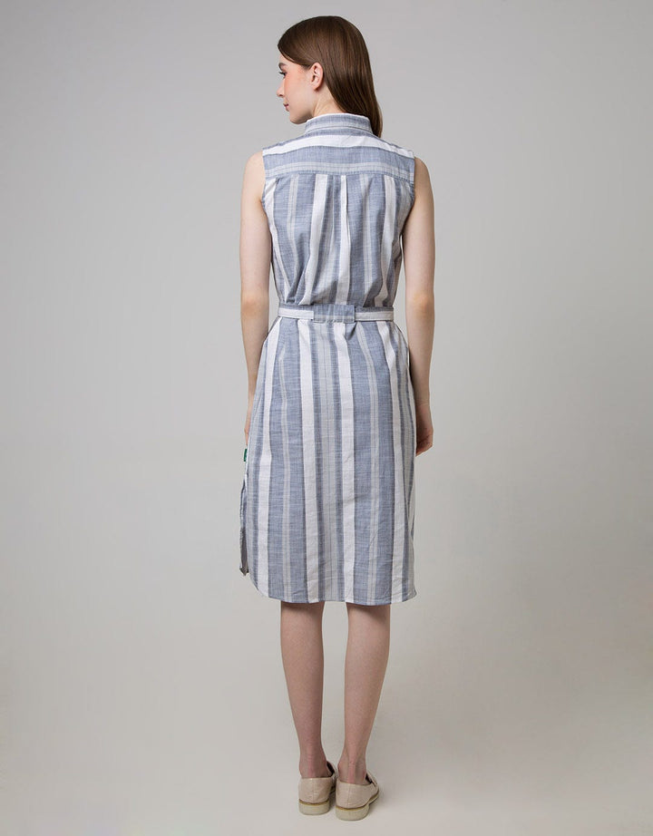 Point One Girl Dennise Outer Stripe Grey