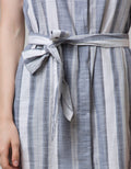 Point One Girl Dennise Outer Stripe Grey