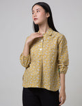 Point One Girl 3/4 Miranda Floral Blouse