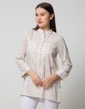 Point One Girl Aurora Floral White Blouse
