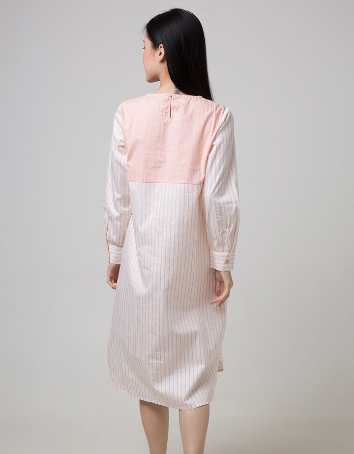 Point One Girl Marilyn Pink Blouse
