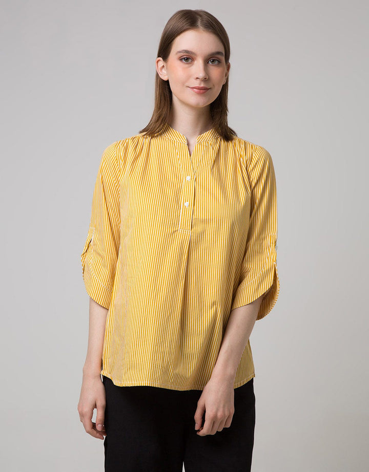 Point One Girl Natasha Stripe Blouse