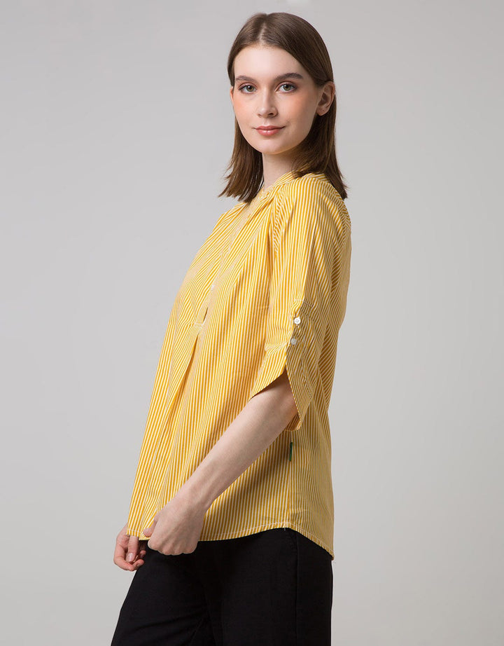 Point One Girl Natasha Stripe Blouse