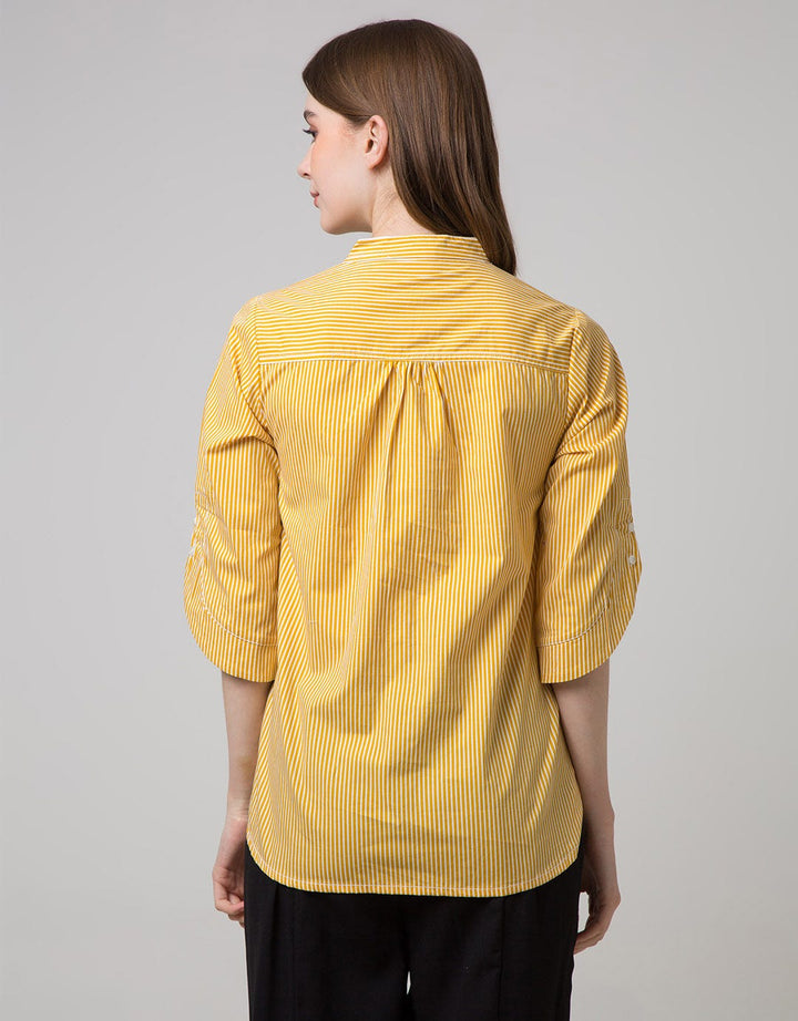 Point One Girl Natasha Stripe Blouse