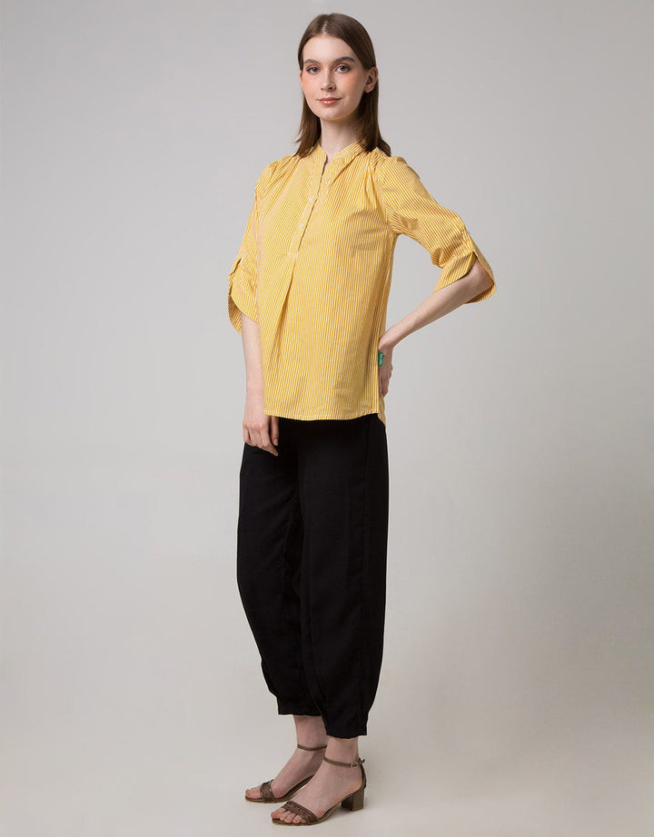 Point One Girl Natasha Stripe Blouse