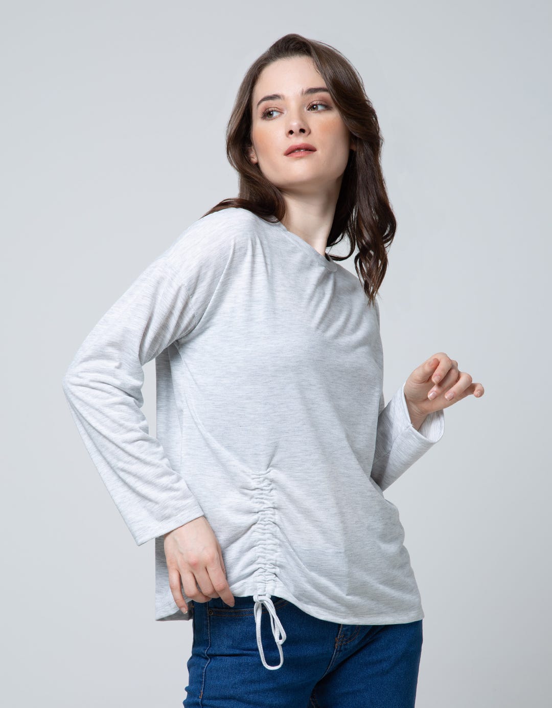 Details of Women's Long Sleeve Sweatshirt
