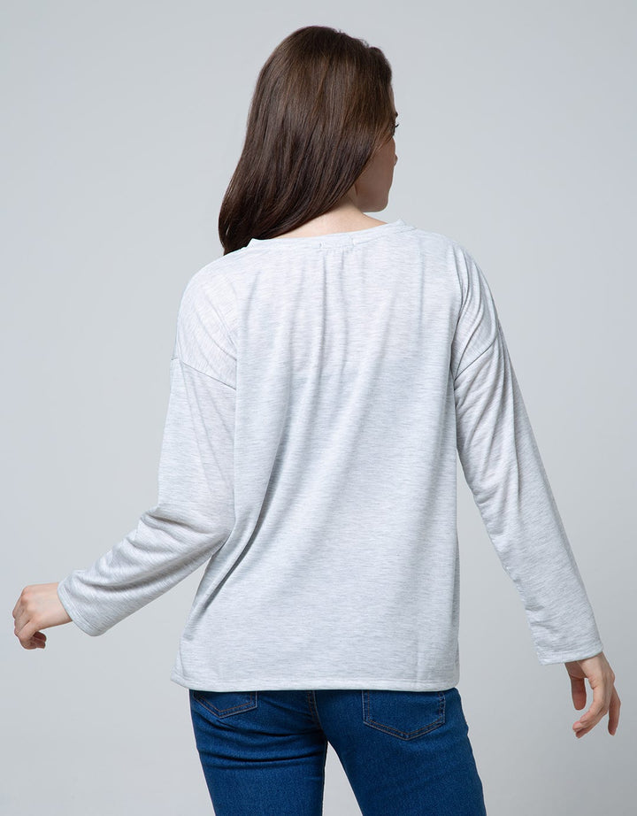Details of Women's Long Sleeve Sweatshirt