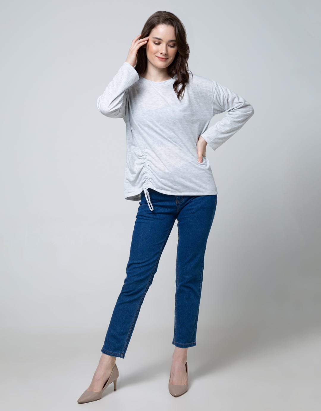 Details of Women's Long Sleeve Sweatshirt