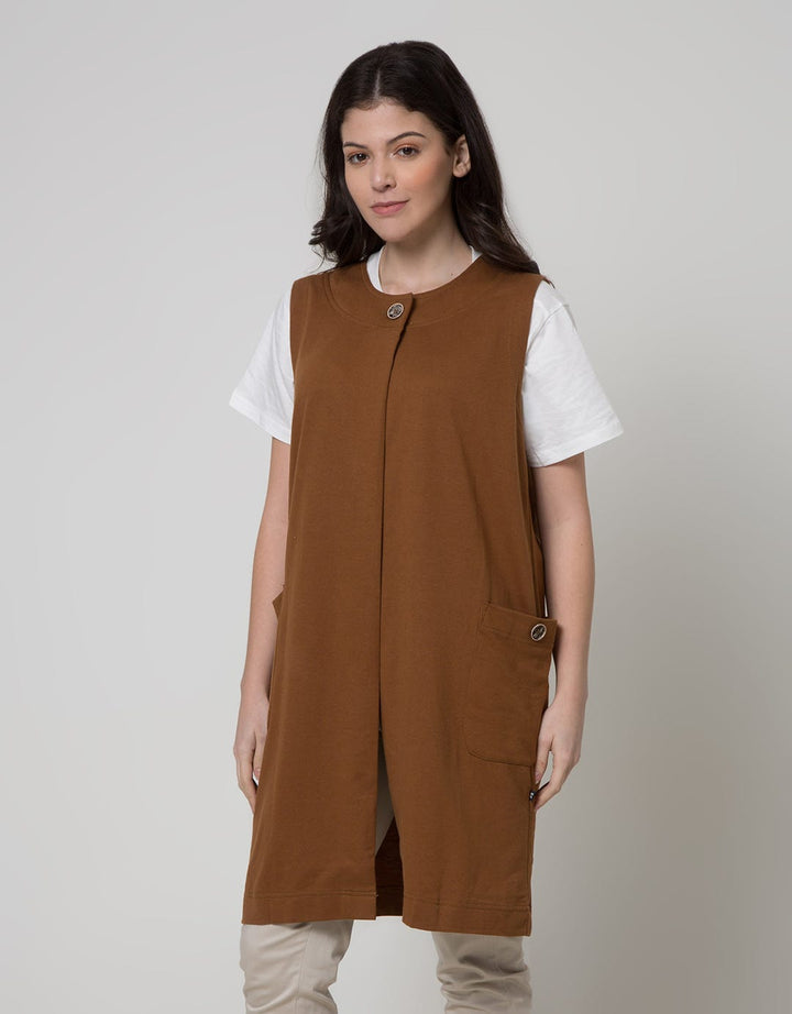 C2 Sinobu Sleeveless Outer Wanita