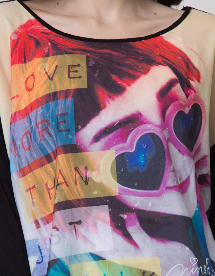 Ninety Degrees T-Shirt Print Love