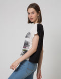 Ninety Degrees Girl Bike Kaos Wanita