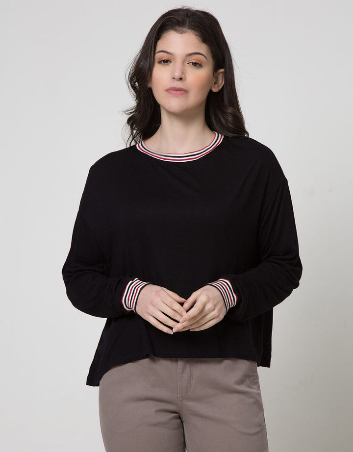 Logo Jeans Taco Stripe Women's T-Shirt