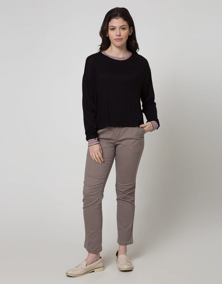 Logo Jeans Taco Stripe Women's T-Shirt