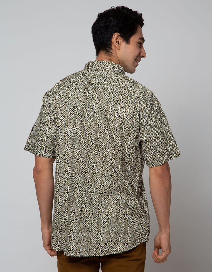 Izzue Kemeja Lengan Pendek Fullprint