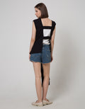 Ninety Degrees Black Oxie Tunic Outer