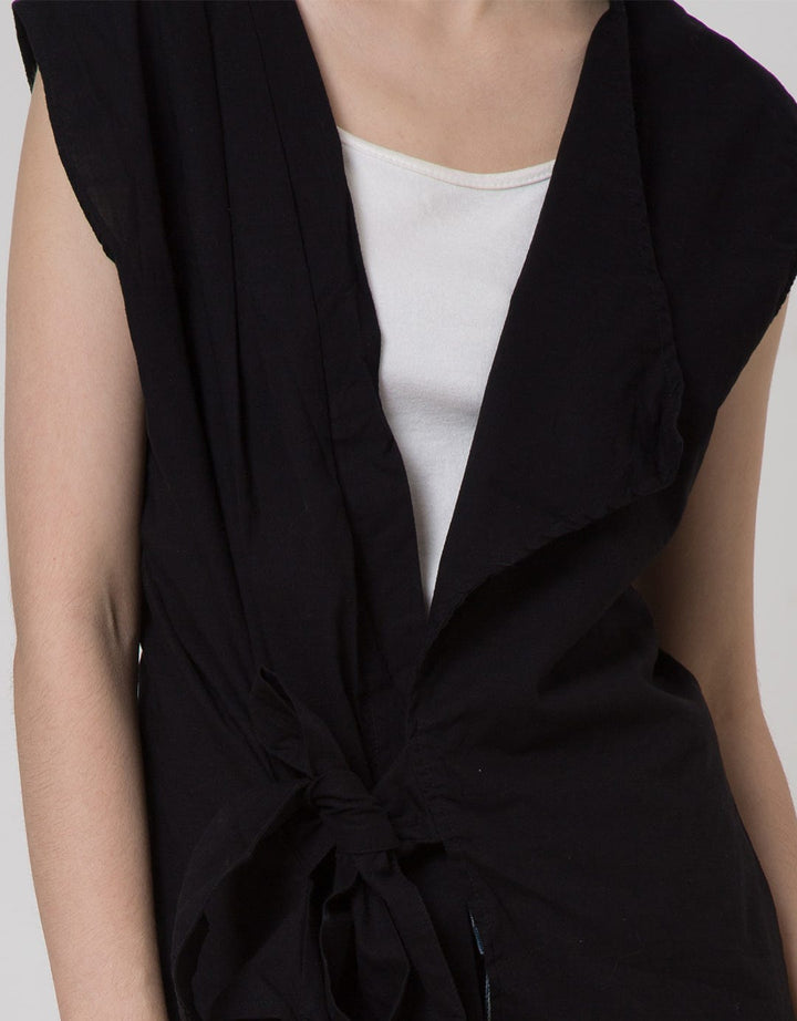 Ninety Degrees Black Oxie Tunic Outer