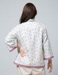 Details Blazer Pink Outer Dobby Flw