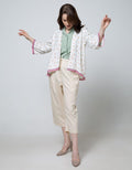 Details Blazer Pink Outer Dobby Flw