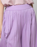 Details Long Pants Culots With Plitsket