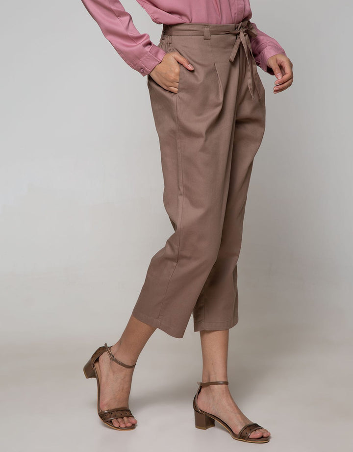 Details Long Pants Basic W Rope In Waist