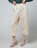 Details Long Pants Cullote With Button