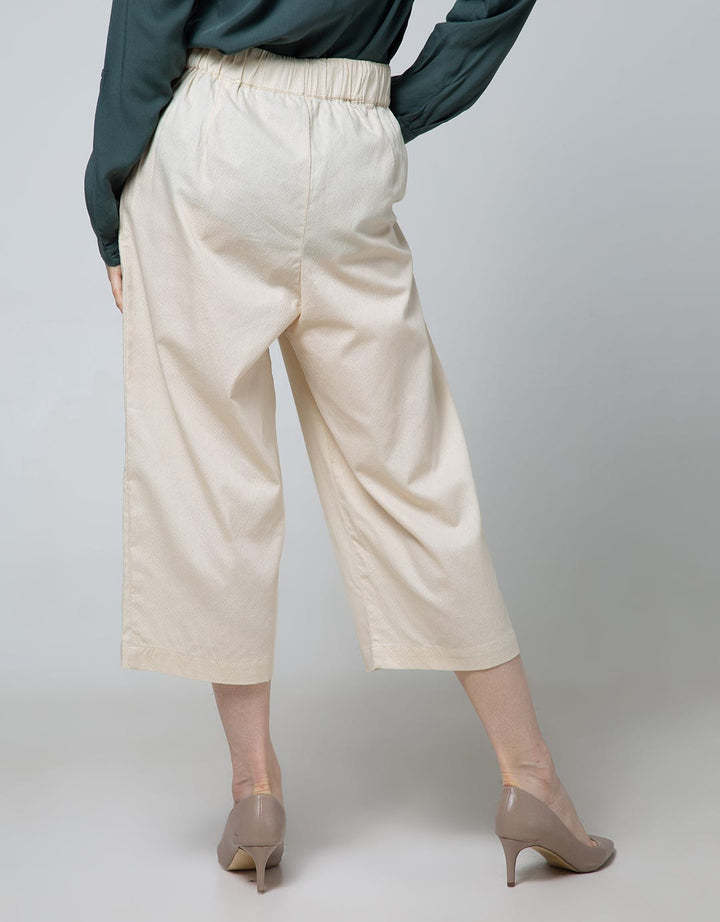 Details Long Pants Cullote With Button