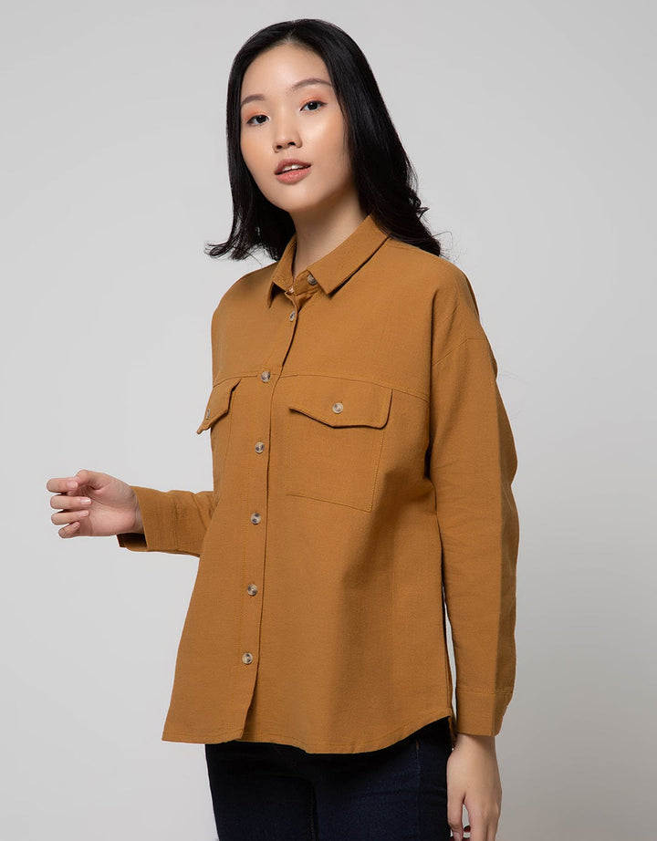 Nevada Long Sleeve Shirt Twill Basic