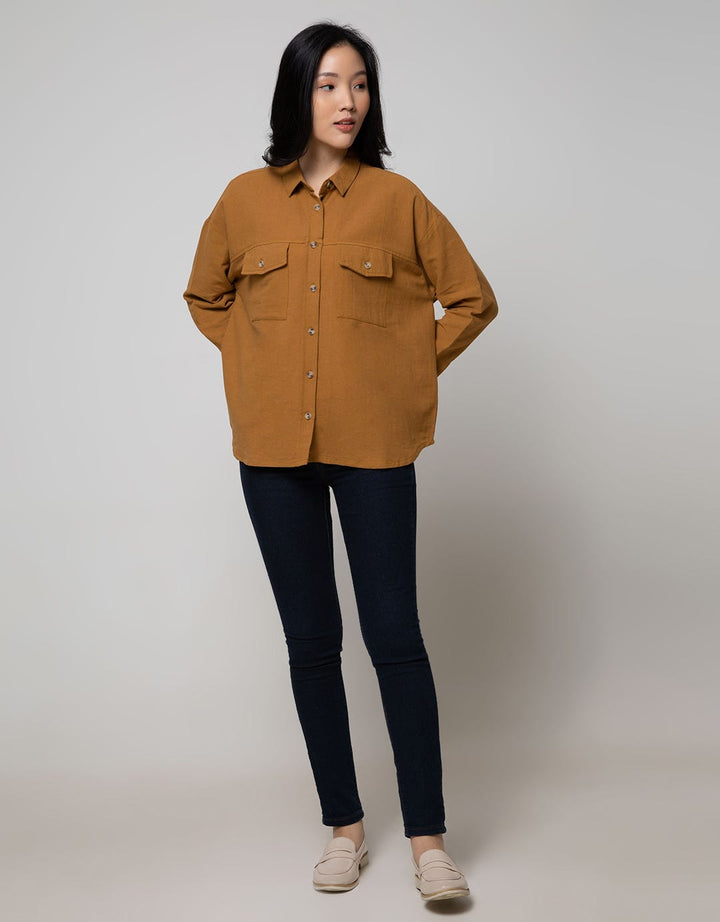 Nevada Long Sleeve Shirt Twill Basic