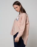 Nevada Long Sleeve Shirt Stripe Long Model