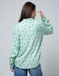 Nevada Long Sleeve Shirt Print Cat