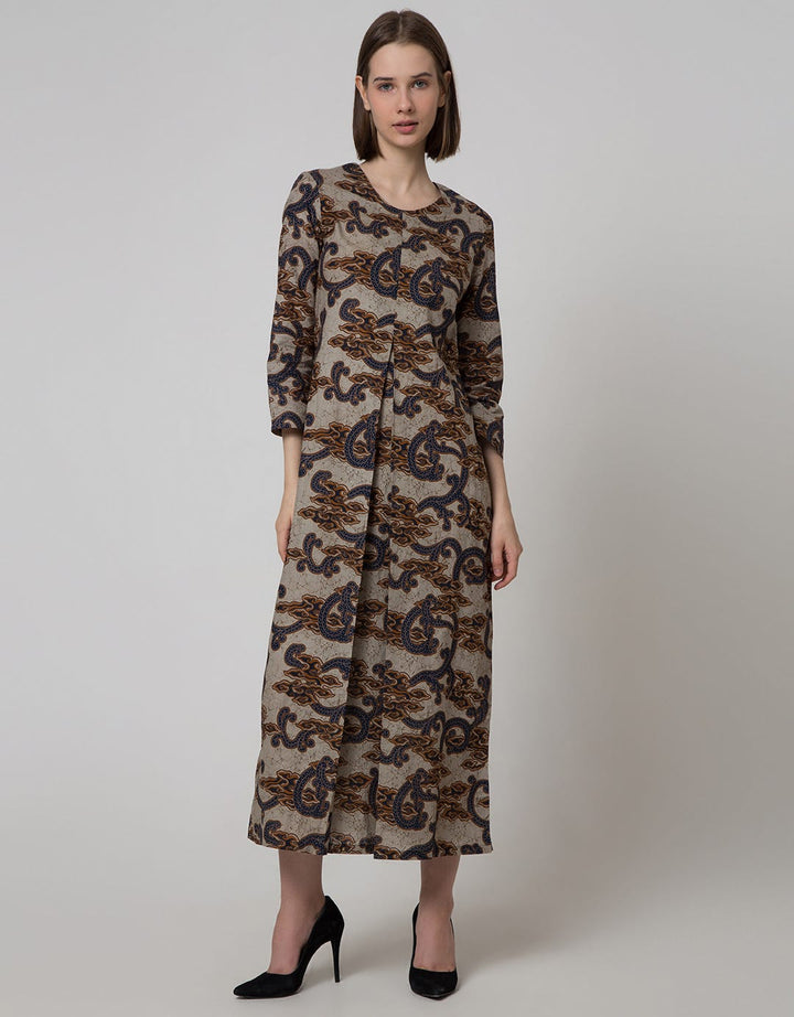 Arjuna Weda Long Dress Batik Mega Mendung II