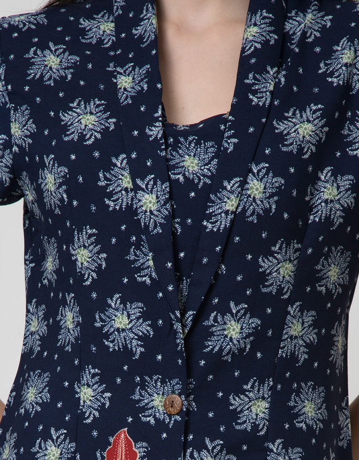 Arjuna Weda Maduraan Print Dress Batik Wanita