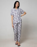 Nevada Short Sleeve Pajama Pants Doodle Unicorn