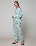 Nevada Long Sleeve Pyjama Pants Chubby Meow