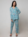 St. Yves Long Sleeve Pajama Pants Pale Anemone