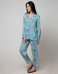 St. Yves Long Sleeve Pajama Pants Pale Anemone