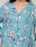 St. Yves Long Sleeve Pajama Pants Pale Anemone
