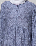St. Yves Long Sleeve Maxi Dress Classic Print